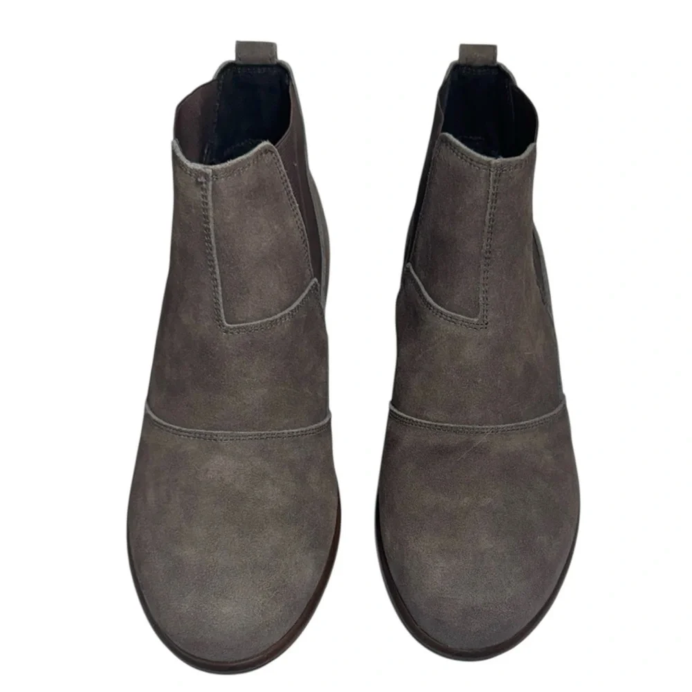 Naot Women's Ruzgar Chelsea-Style Brown Suede Ankle Bootie Size US 6/EU 37